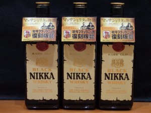 NIKKA　初号　ブラックニッカ　復刻版　720ｍｌ　3本