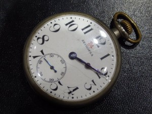 精工社　鉄道時計　24型　ｽﾓｰﾙｾｺﾝﾄﾞ懐中時計