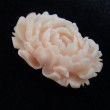珊瑚サンゴ　花彫刻　ルース　3.41ｇ