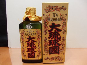 ﾍﾘｵｽ酒造　泡盛　大琉球國　10年　熟成秘蔵古酒　720mｌ　43％