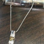 K18WG　ブラウンダイヤ　ネックレス　BD0.744/計D0.08ｃｔ　☆theou(ザオウ)イオンモール姫路大津店　店頭にて販売中！！　USED　ジュエリー　超特価　買取　販売☆兵庫県☆姫路市・加古川市・高砂市・広畑区・網干区・英賀保・飾磨区・太子町・たつの市・相生市・赤穂市・佐用町・山崎町