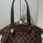 販売　リユースブランドバッグ　/　中古ブランドバッグ　　LOUIS　VUITTON（ルイ　ヴィトン）　ダミエ　ヴェローナPM　N４１１１７　　　theou（ザオウ）イオンモール姫路大津店にて販売中☆　貴金属・ブランド品・洋酒・中国酒・骨董品・コスメの買取も、やってるよ☆　～姫路市・高砂市・加古川市・たつの市・太子町・英賀保・山崎・相生市・赤穂市～