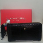 販売　リユースブランド長財布　/　中古ブランド長財布　　　LANCEL（ランセル）クロコ型押し長財布　春財布　張る財布　　theou（ザオウ）イオンモール姫路大津店にて販売中☆　貴金属・ブランド品・洋酒・中国酒・骨董品の買取も、やってるよ☆　　～姫路市・高砂市・加古川市・たつの市・太子町・英賀保・山崎・相生市・赤穂市～