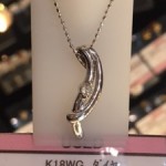 ★Ｋ18ＷＧ　ダイヤ　ネックレス　計Ｄ0.08ct　18金　ホワイトゴールド★販売中♪　theou(ザオウ)　イオンモール姫路大津店　買取　販売　高価買取★兵庫県★姫路市・たつの市・相生市・赤穂市・太子町