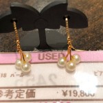 リユースブランド/中古ブランドアクセサリー　K18パール　ピアス　　theou（ザオウ）イオンモール姫路大津店にて販売中☆　貴金属・ブランド品・洋酒・中国酒・骨董品・コスメの買取も、やってるよ☆　 ～姫路市・高砂市・加古川市・たつの市・太子町・英賀保・山崎・相生市・赤穂市～