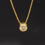 ★K18　ダイヤ　ネックレス　D0.44ct　18金　金　ゴールド★販売中♪　theou(ザオウ)　イオンモール姫路大津店　買取　販売　高価買取★兵庫県★姫路市・たつの市・相生市・赤穂市・太子町