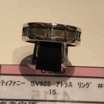 ☆リユースブランド　アクセサリー　ティファニーSV925　アトラスリング　♯15　 theou（ザオウ）イオンモール姫路大津店にて販売中☆　貴金属・ブランド品・洋酒・中国酒・骨董品・コスメの買取も、やってるよ☆　 ～姫路市・高砂市・加古川市・たつの市・太子町・英賀保・山崎・相生市・赤穂市～