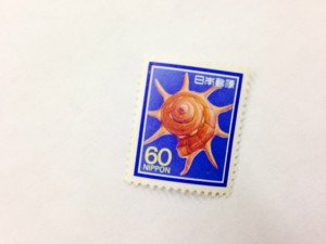 切手60円バラ