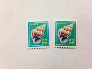 切手62円バラ