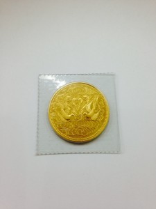天皇陛下御在位60年記念金貨 10万円