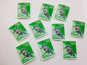 80円切手バラ